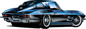 63 corvette rear